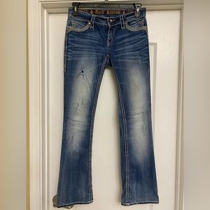 Rock Revival Boot Cut Jeans Size 28